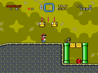 Super Mario World Hack by Unknown Screenshot 1